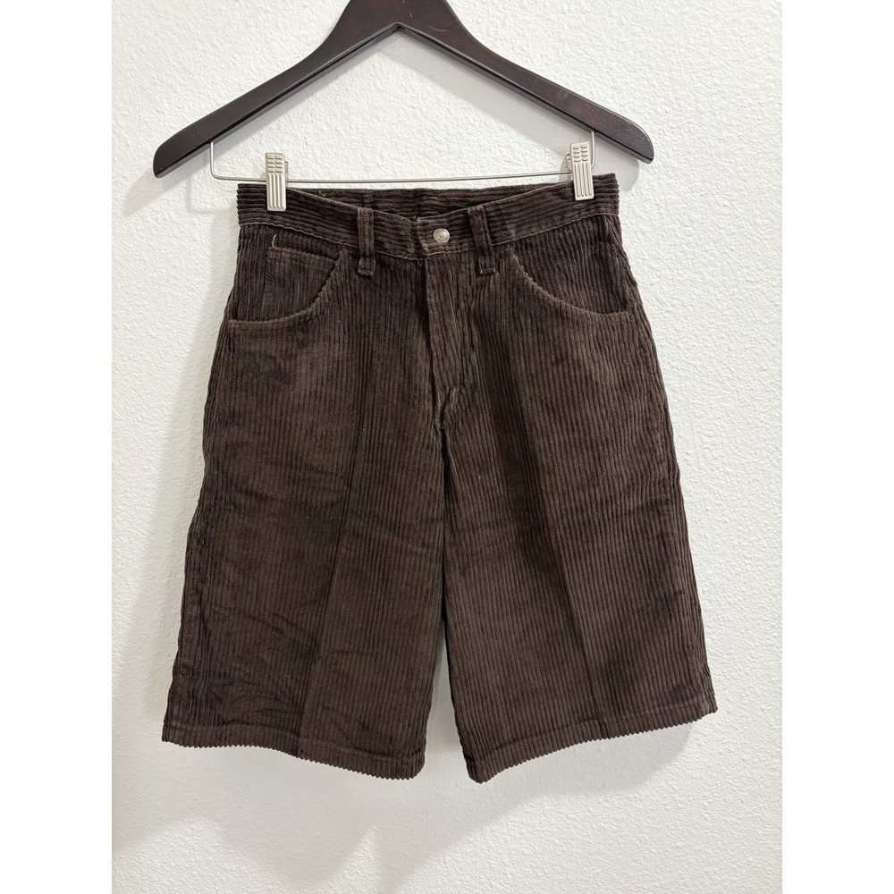 Vintage Wrangler Corduroy Shorts Womens Small / 28" Ultra High Waist‎ Brown